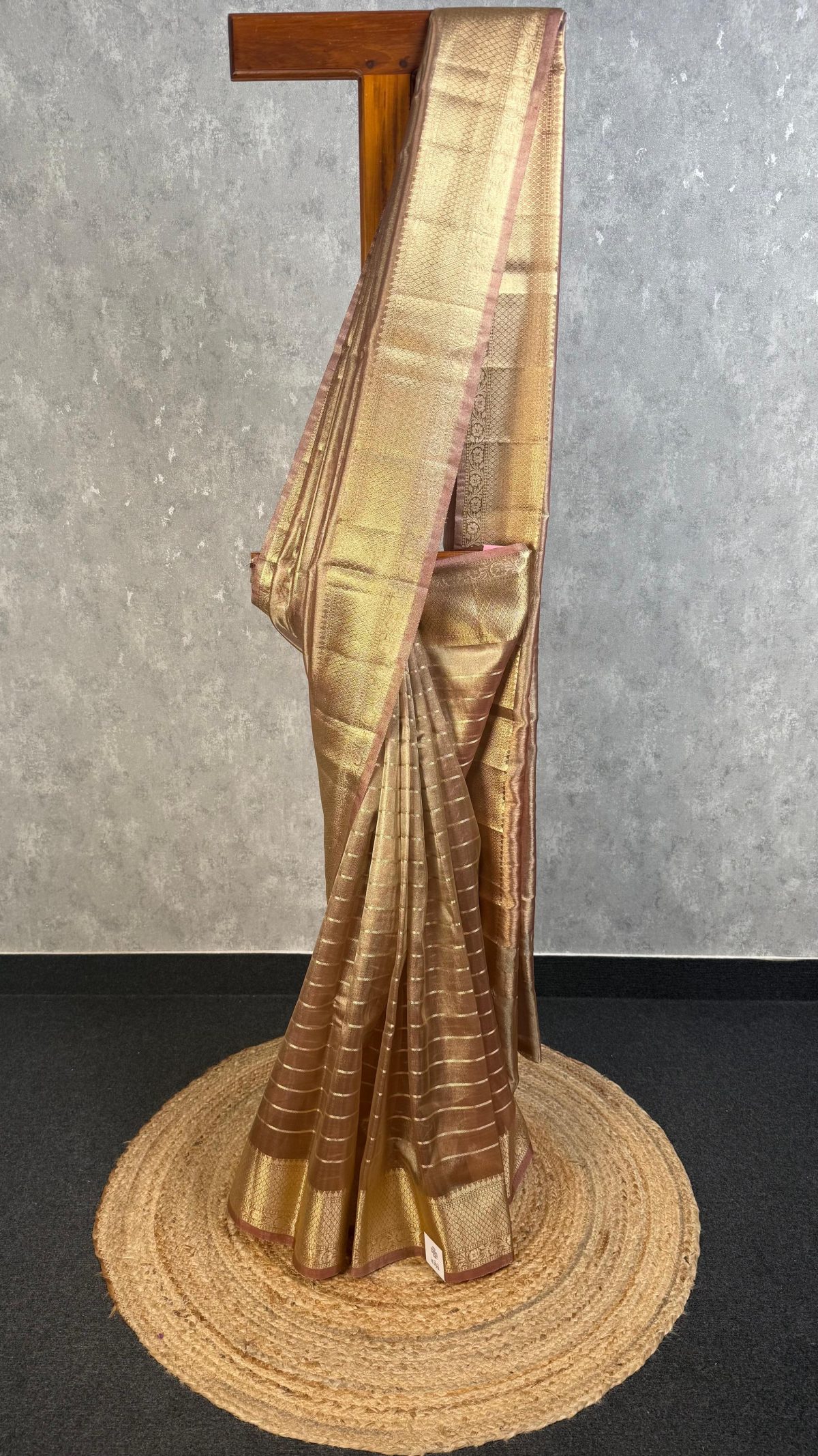 SEMI TISSUE ORGANZA BANARASI SAREE