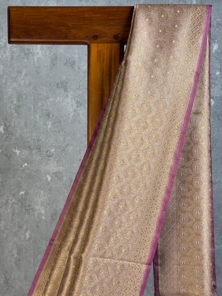 CHANDERI BROCADE BANARASI SAREE - Image 2