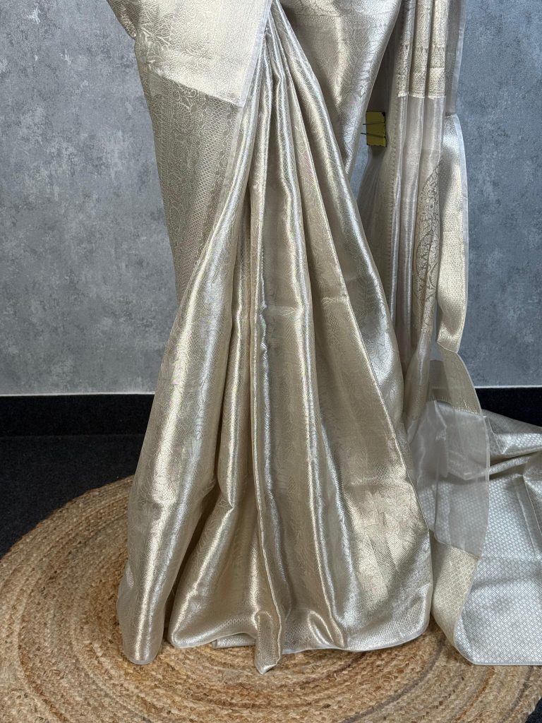 TISSUE SILK BANARASI SAREE - Image 3