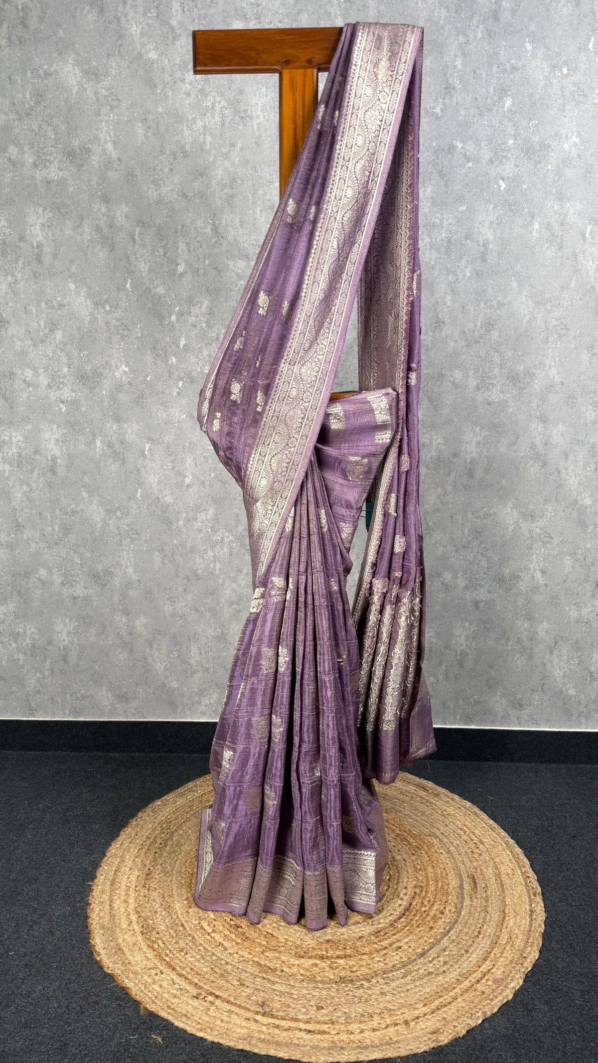 TISSUE GEORGETTE BANARASI SAREE