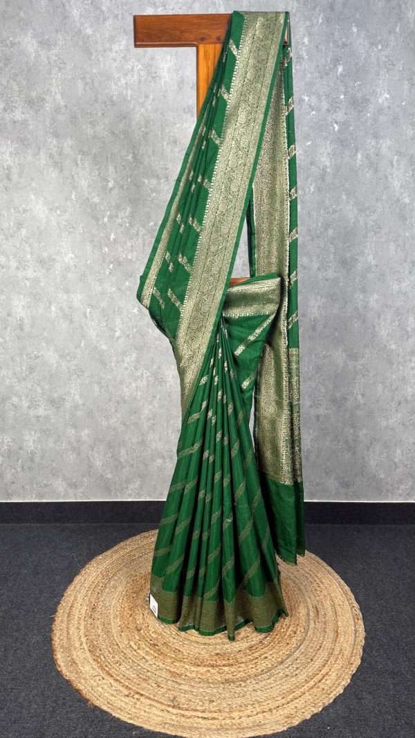SEMI GEORGETTE BANARASI SAREE