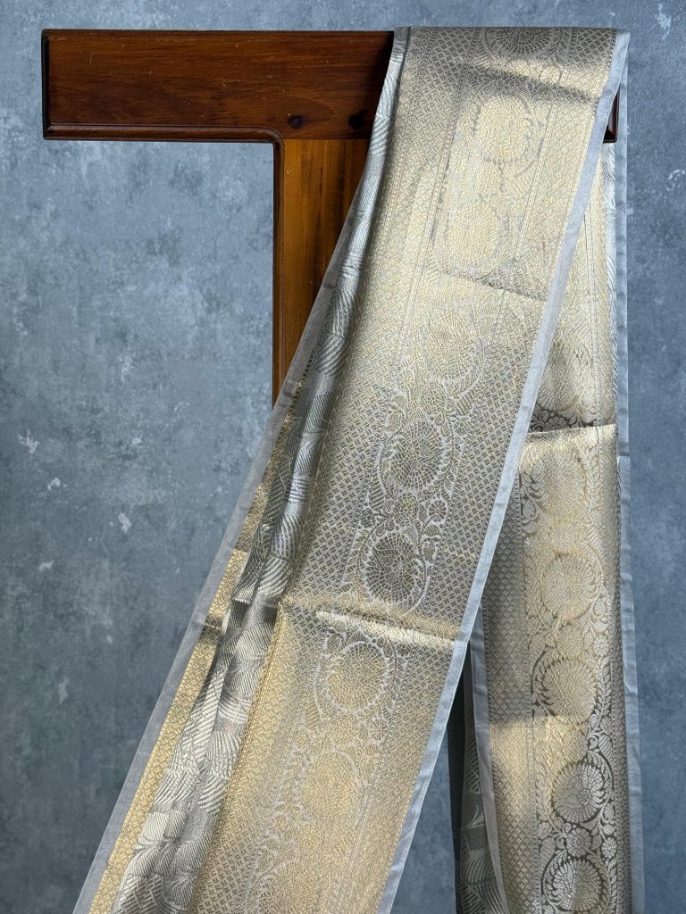 TISSUE SILK BANARASI SAREE - Image 2