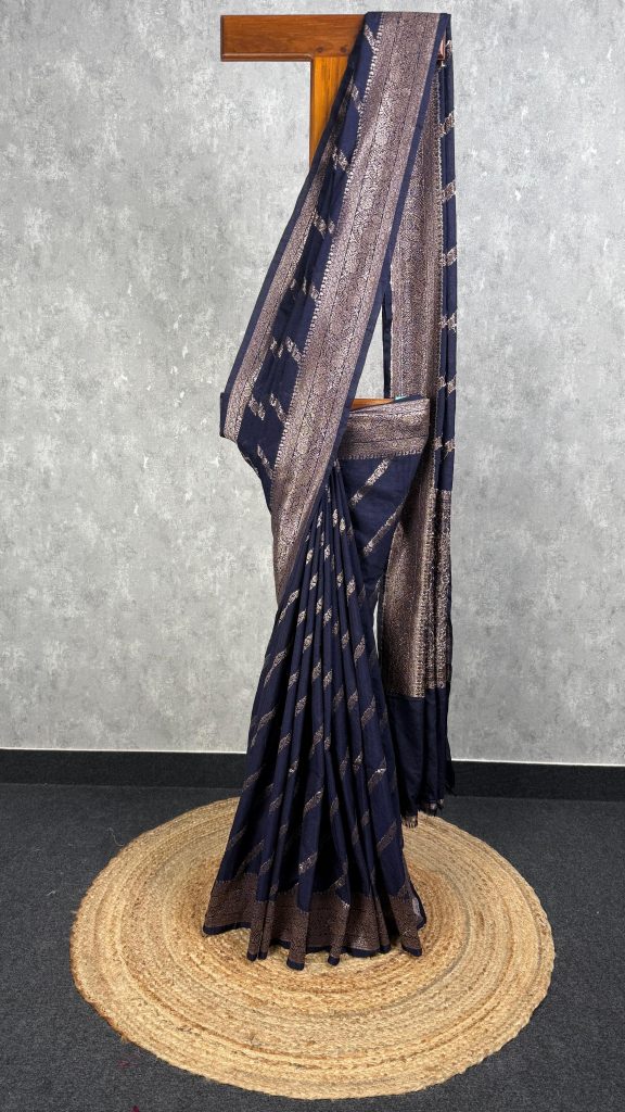 SEMI GEORGETTE BANARASI SAREE