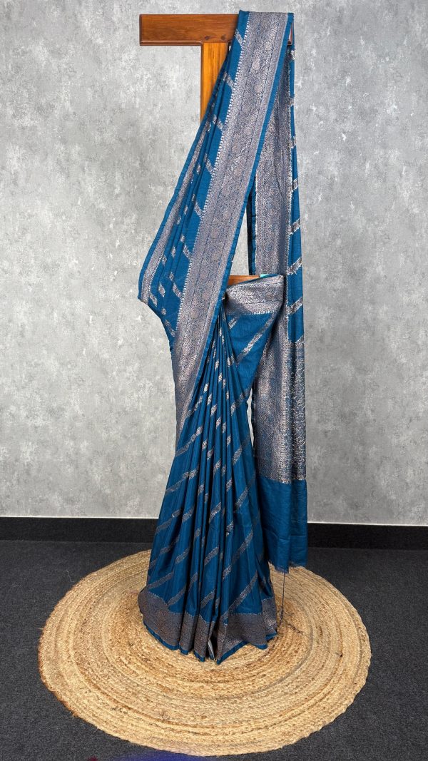 SEMI GEORGETTE BANARASI SAREE