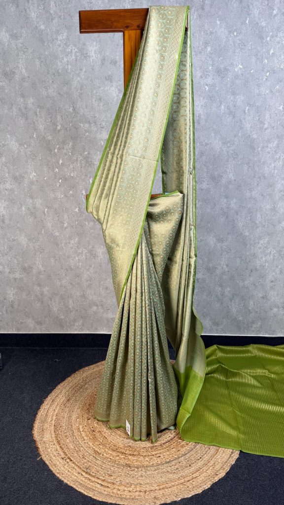 CHANDERI BROCADE BANARASI SAREE