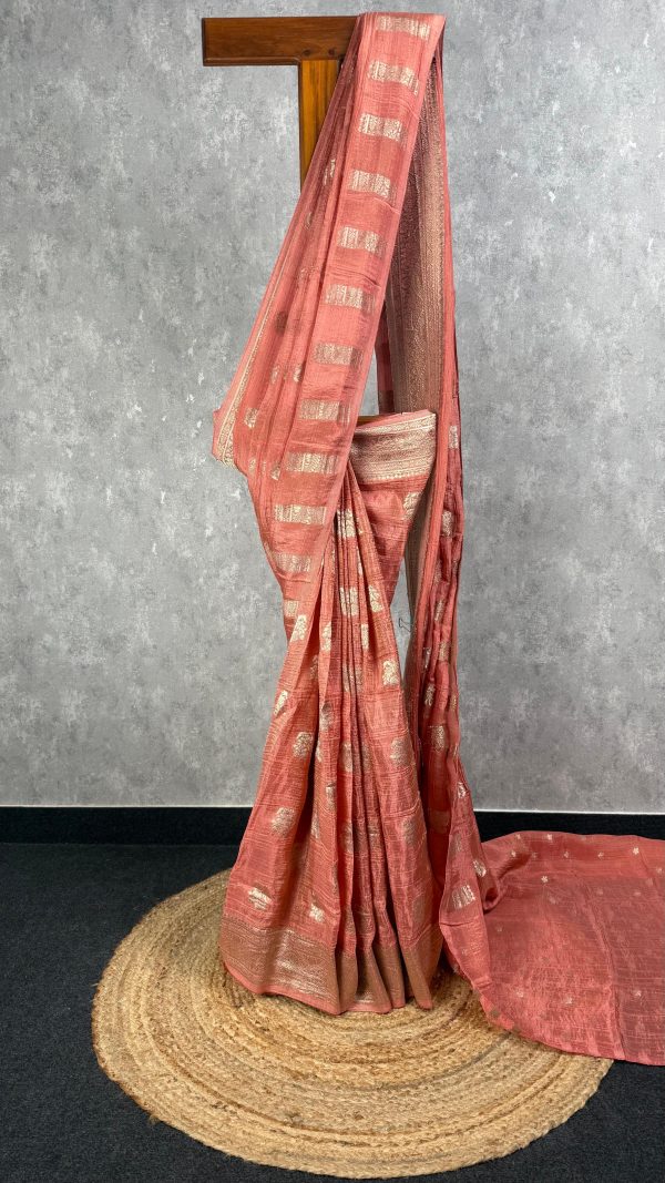 TISSUE GEORGETTE BANARASI SAREE