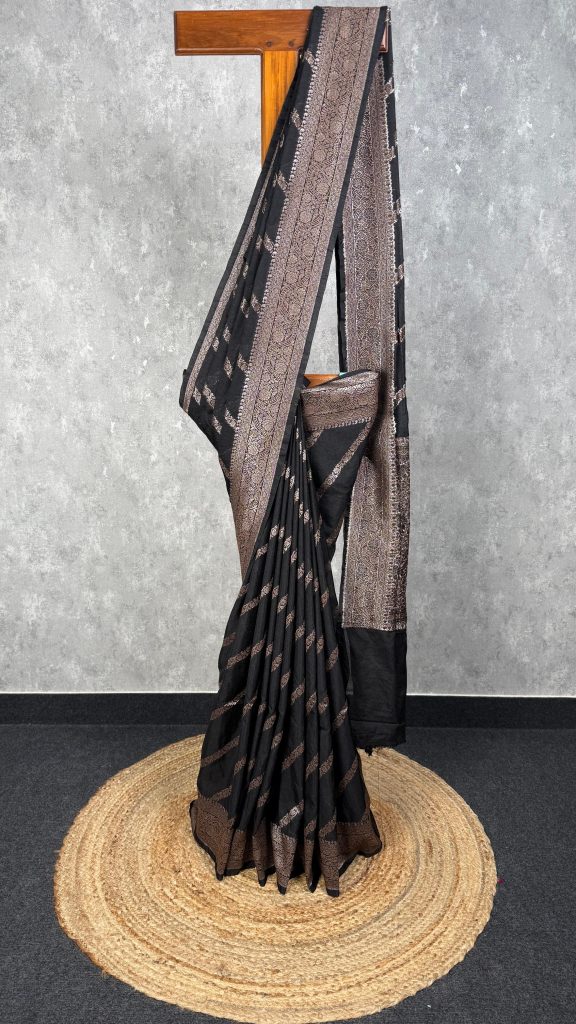 SEMI GEORGETTE BANARASI SAREE