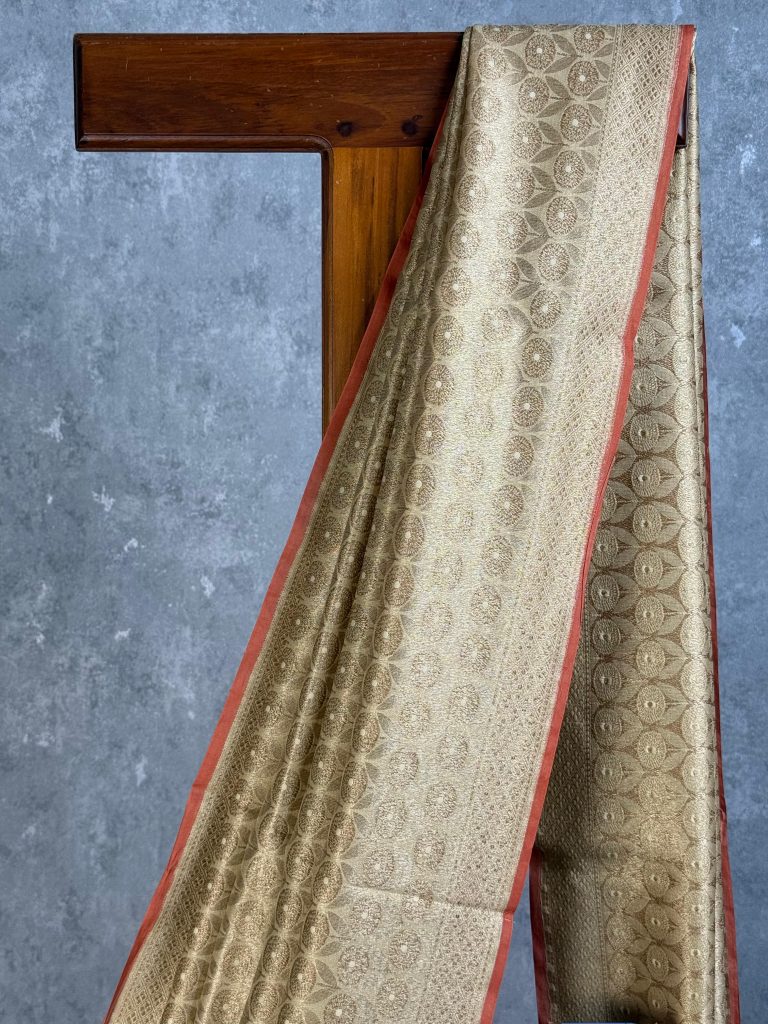 CHANDERI BROCADE BANARASI SAREE - Image 2