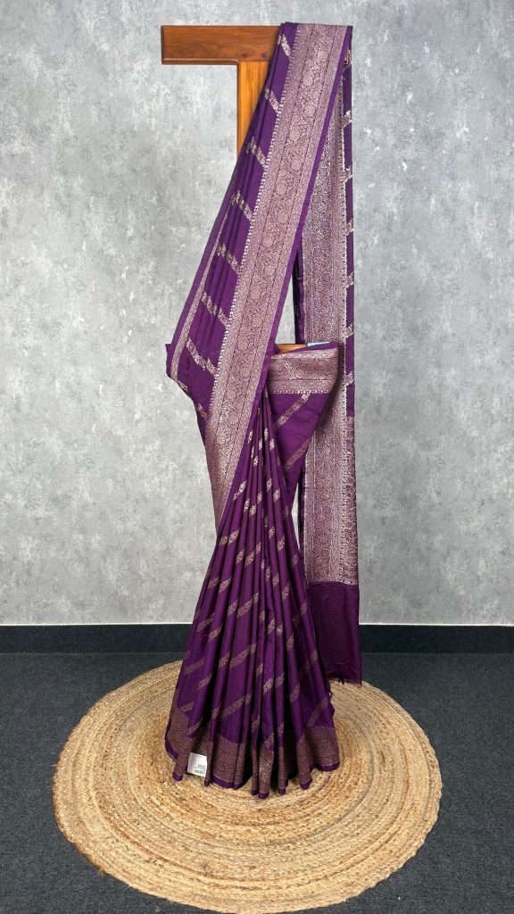 SEMI GEORGETTE BANARASI SAREE